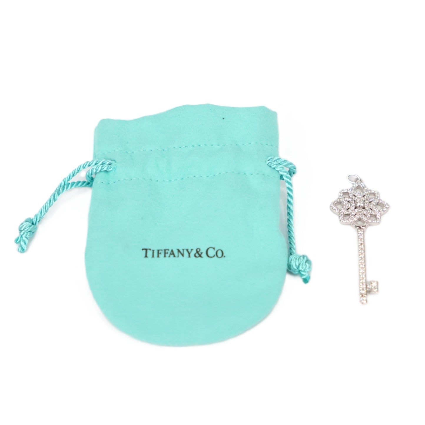 TIFFANY & Co. Woven Key Pendant