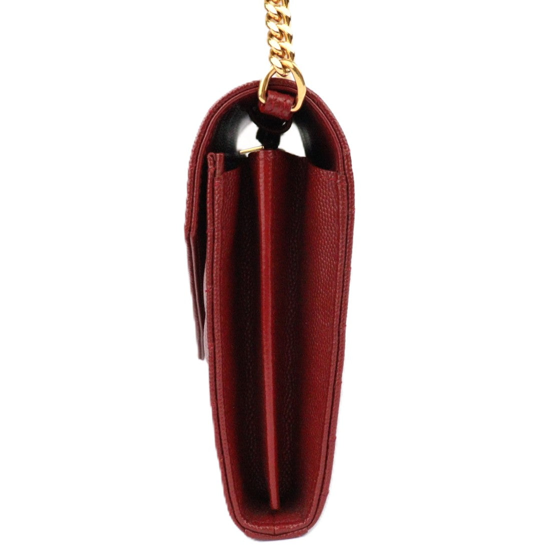 SAINT LAURENT 377828 BOW01 CASSANDRE WALLET ON CHAIN