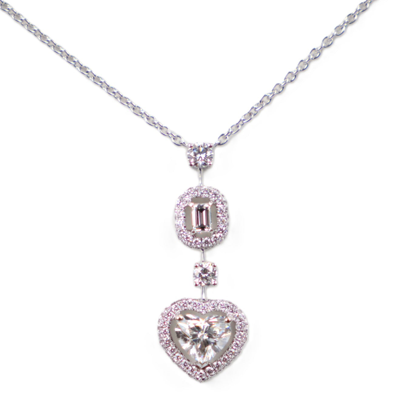 GRAFF Icon 1.01ct-F-IF-Heart Necklace