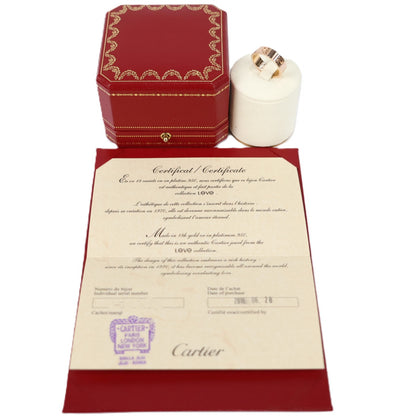 Cartier B4084855 Love Classic Model Ring #55