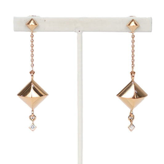 HERMES H108034B Collier de Chien Rock Earrings