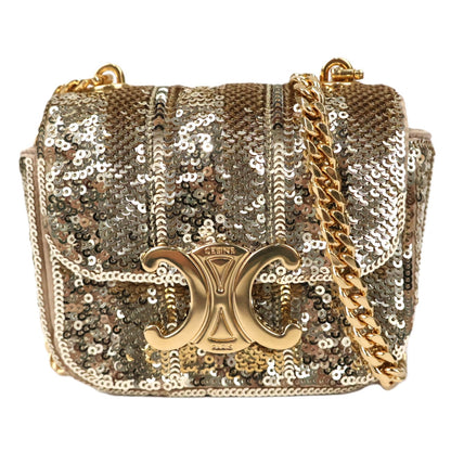 CELINE 10L842FC4 CHAIN CLAUDE MINI BAG