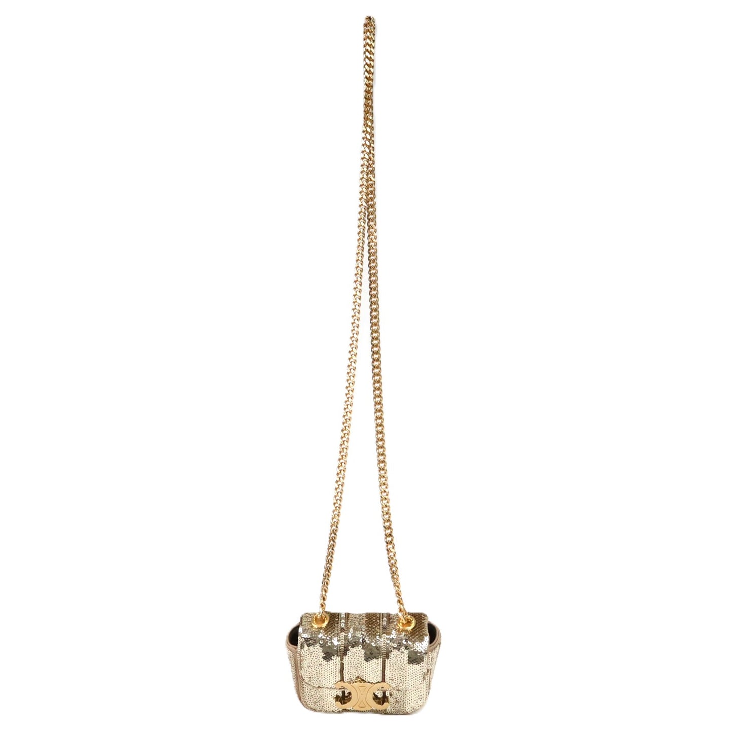 CELINE 10L842FC4 CHAIN CLAUDE MINI BAG