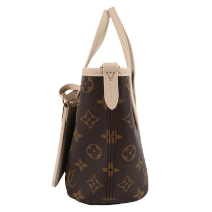 LOUIS VUITTON M25657 NEVERFULL BANDOULIERE INSIDE OUT BB TOTE BAG