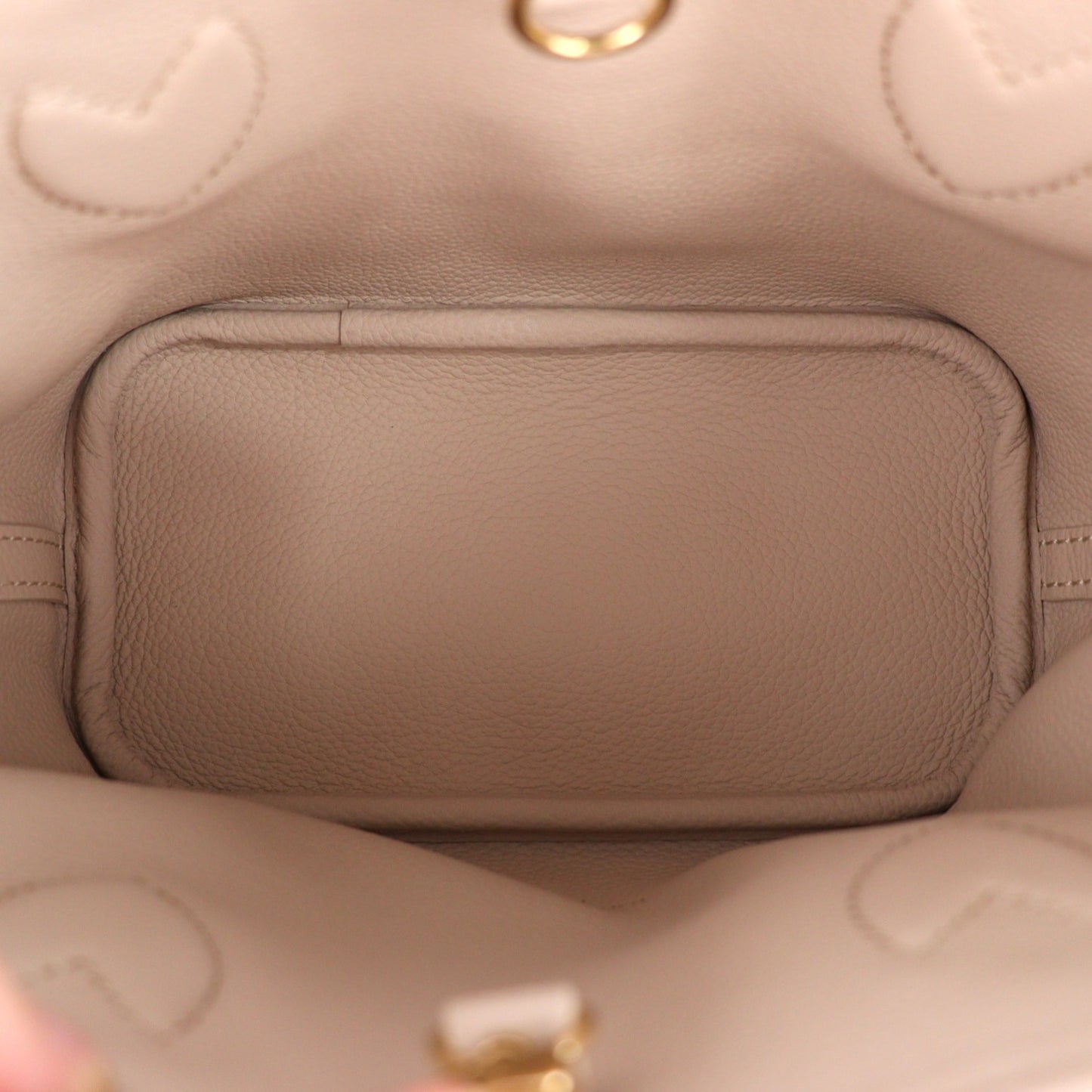 LOUIS VUITTON M25657 NEVERFULL BANDOULIERE INSIDE OUT BB TOTE BAG