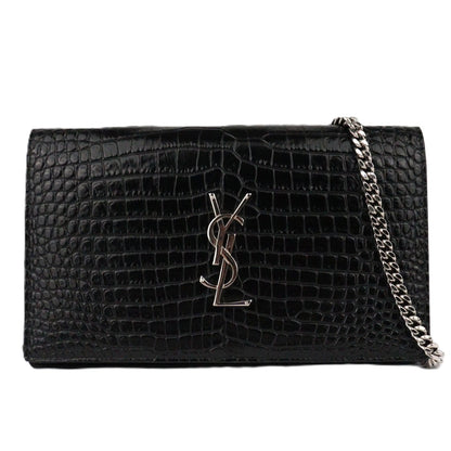 SAINT LAURENT 377829 DND1N KATE WALLAET ON CHAIN