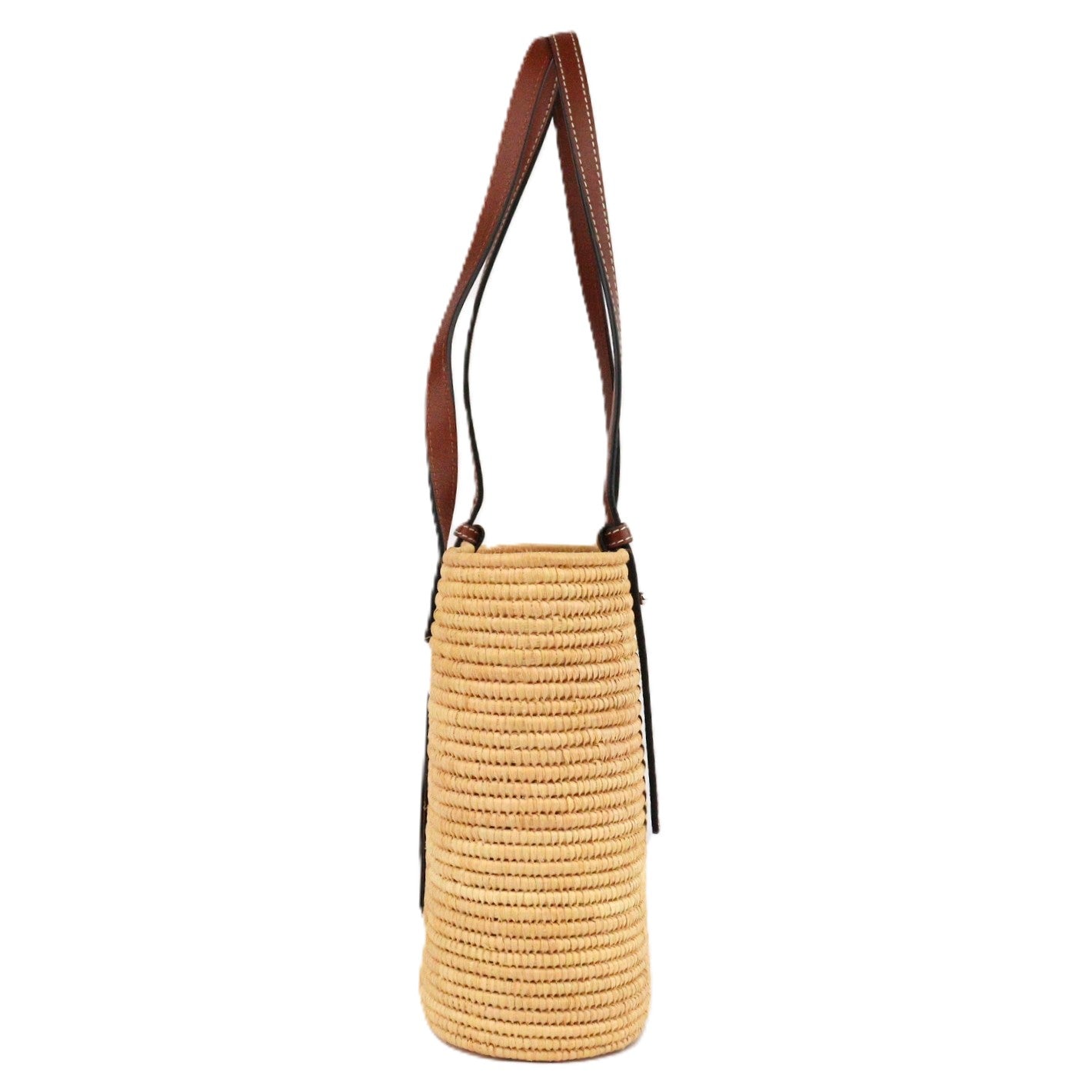 LOEWE A223099X08 SQUARE BASKET SMALL TOTE BAG