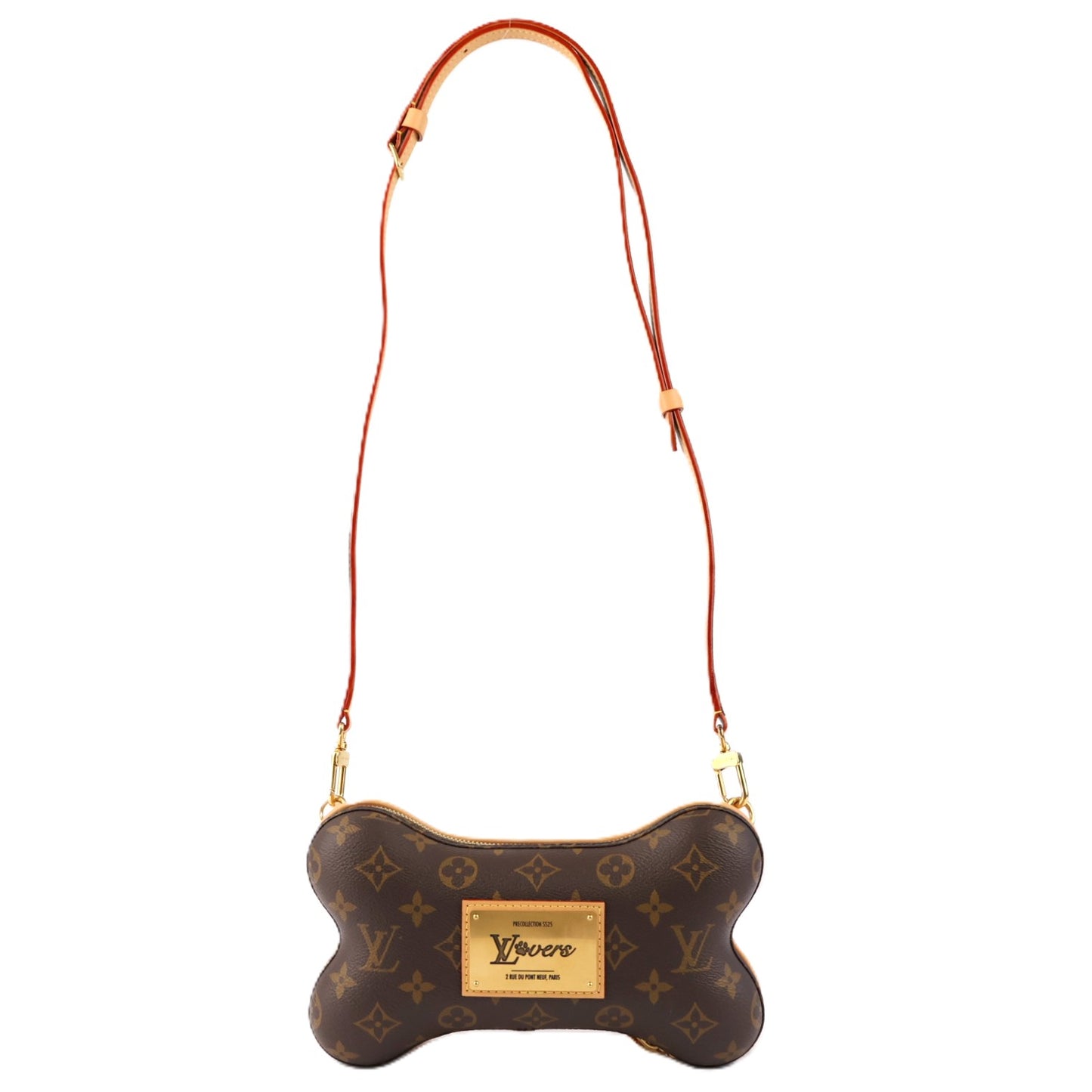 LOUIS VUITTON M12615 BONE WEARABLE WALLET SHOULDER BAG