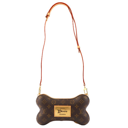 LOUIS VUITTON M12615 BONE WEARABLE WALLET SHOULDER BAG