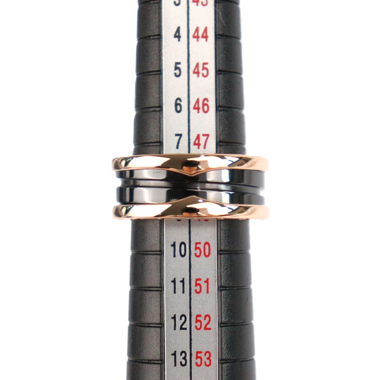 BVLGARI 347043 B.zero1 2-Bands Ring #49