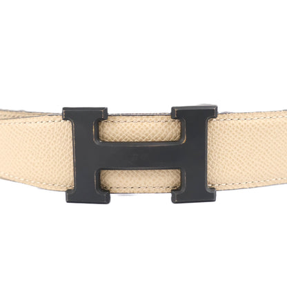 HERMES 080029CY+075394CA CEINTURE5382 MONOCHROME 85 BELT