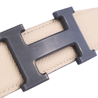 HERMES 080029CY+075394CA CEINTURE5382 MONOCHROME 85 BELT