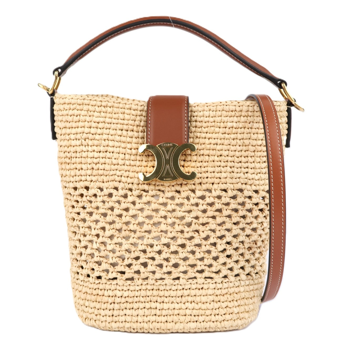 CELINE 119742GNS BUCKET LOUISE SMALL HANDBAG