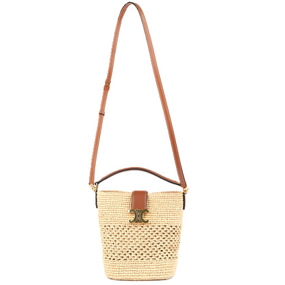 CELINE 119742GNS BUCKET LOUISE SMALL HANDBAG