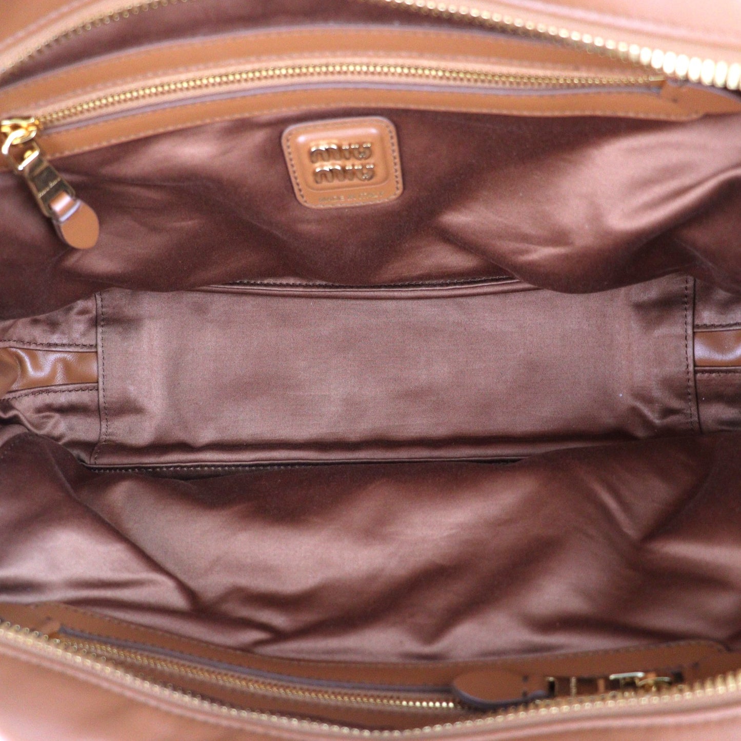 MIUMIU 5BB117 BEAU LARGE HANDBAG