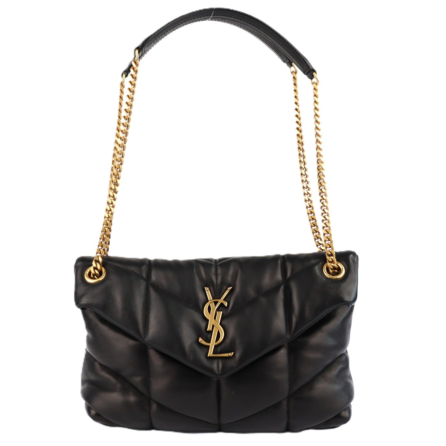SAINT LAURENT 577476 1EL07 PUFFER SMALL SHOULDER BAG