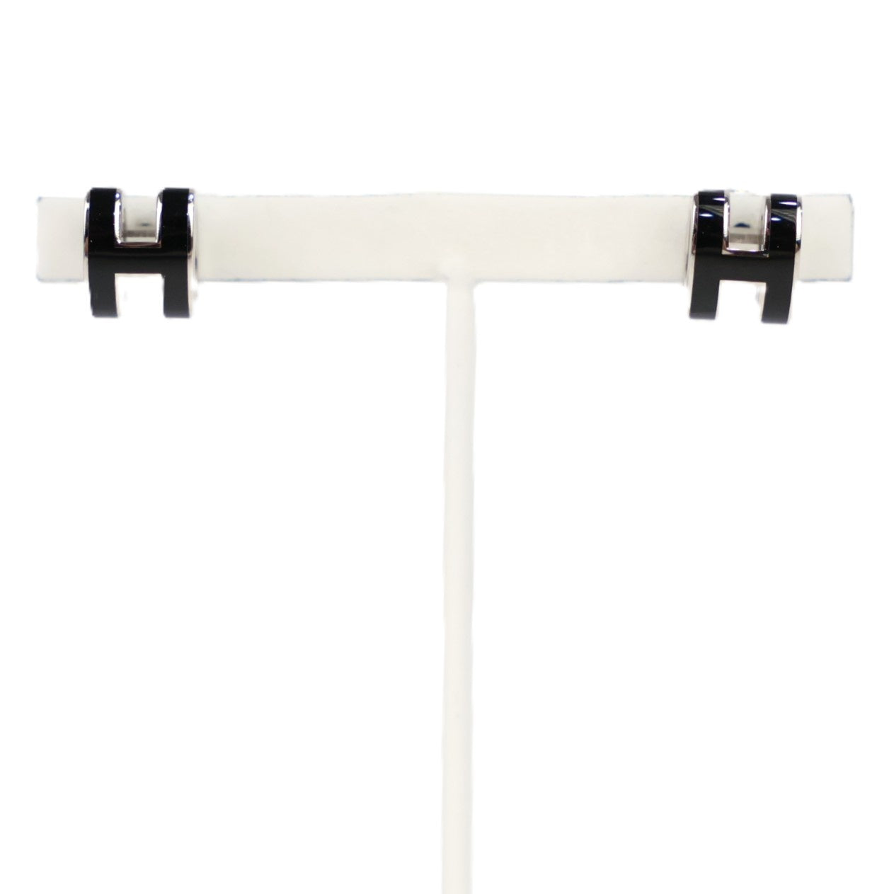 HERMES 608002FP POP H MINI EARRINGS
