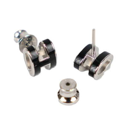 HERMES 608002FP POP H MINI EARRINGS