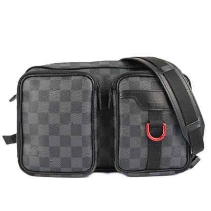 LOUIS VUITTON N40280 UTILITY MESSENGER SHOULDER BAG