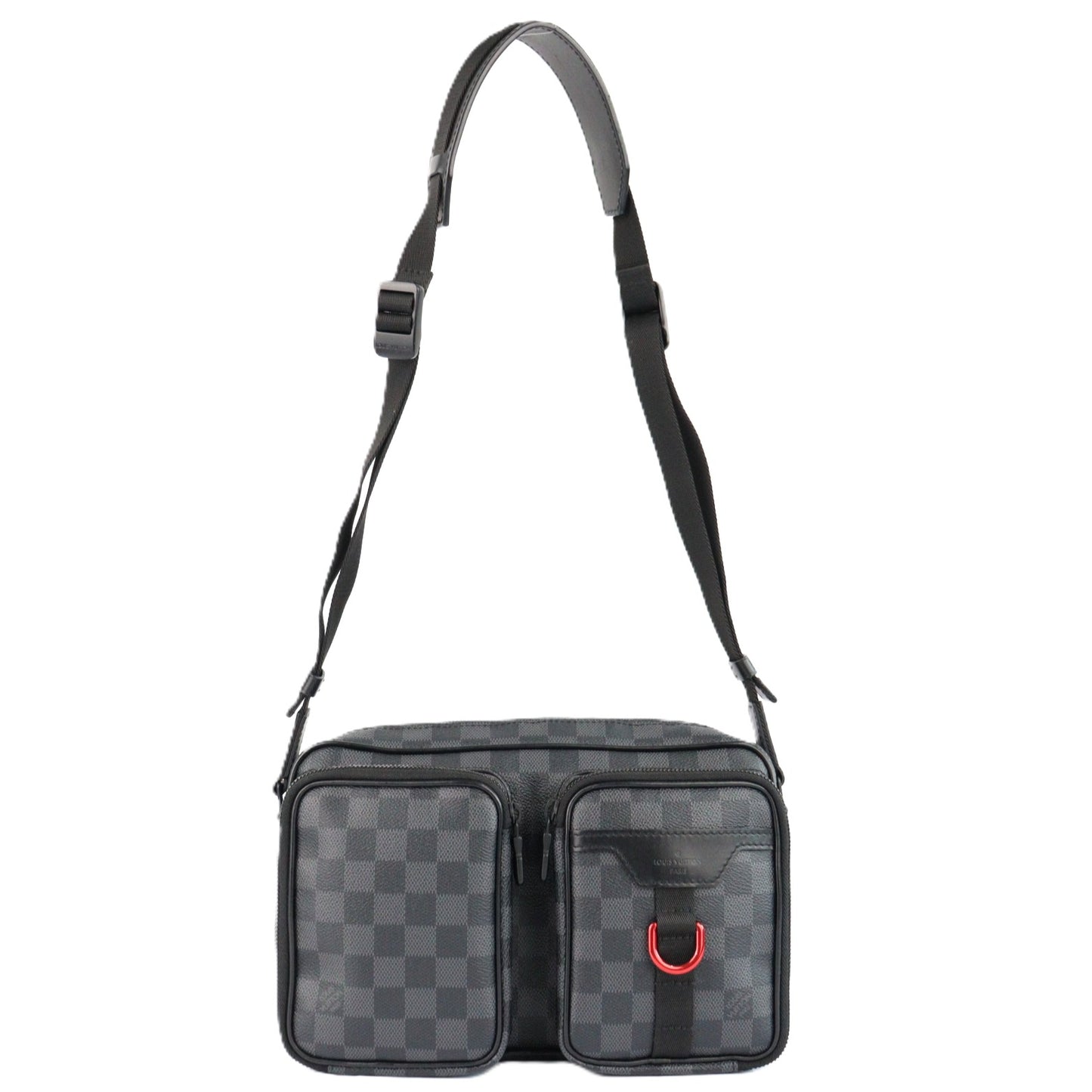 LOUIS VUITTON N40280 UTILITY MESSENGER SHOULDER BAG