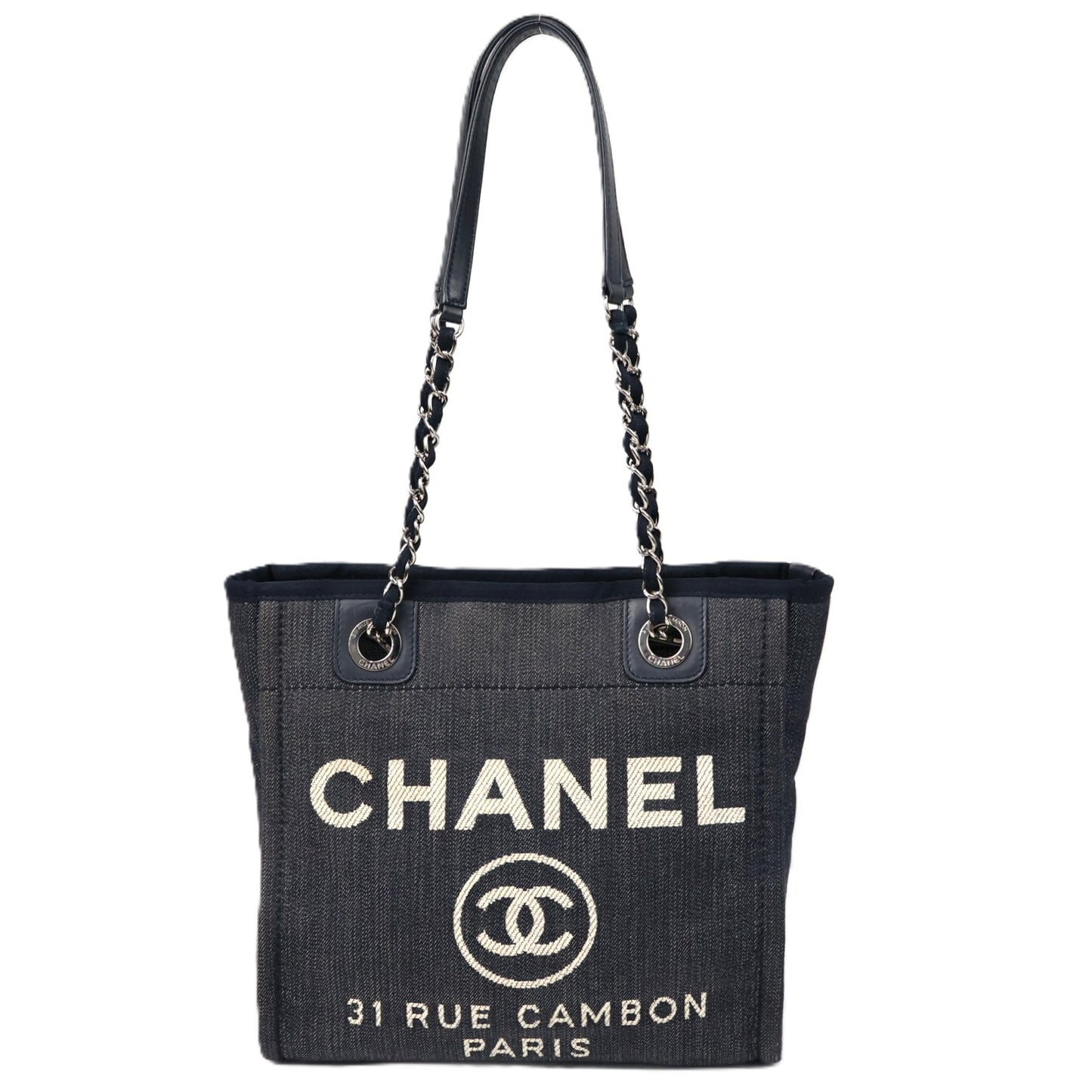 CHANEL 66939 DEAUVILLE TOTE BAG