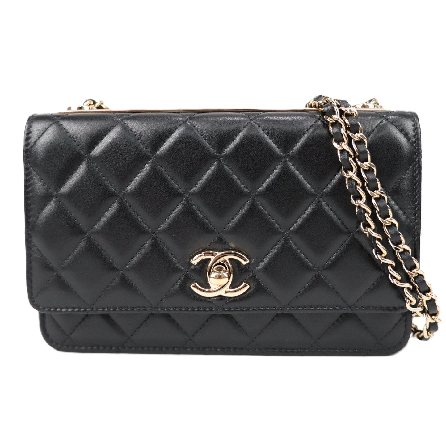 CHANEL 80982 TRENDY CC WALLAET ON CHAIN