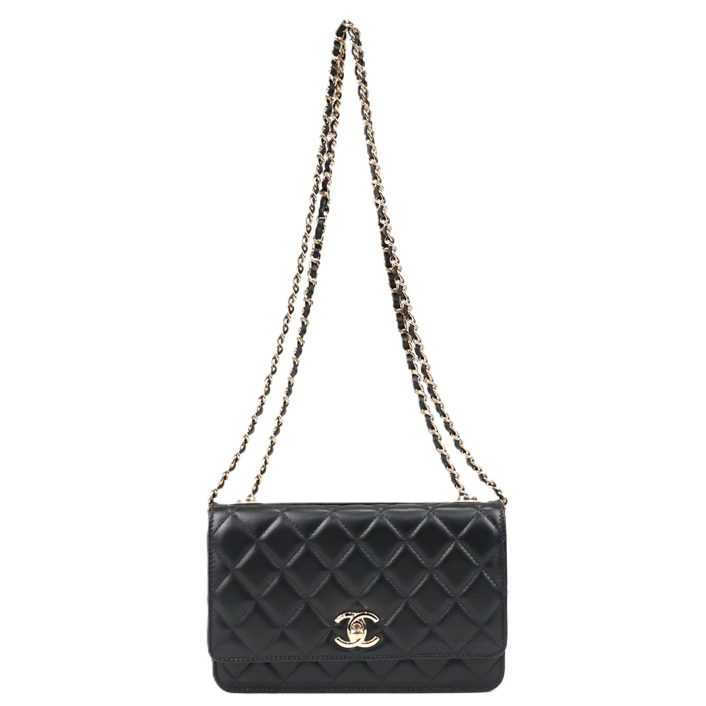 CHANEL 80982 TRENDY CC WALLAET ON CHAIN