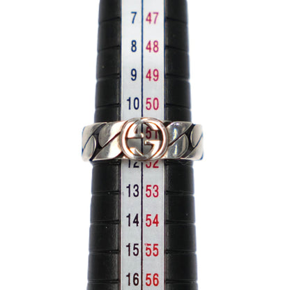 GUCCI 661513 J8400 0728 Interlocking G Ring #12 (51.5)