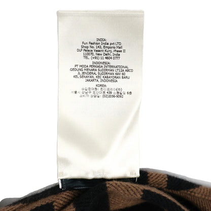 FENDI FXX636 A3Q1 FF PONCHO 140X140 CAPE