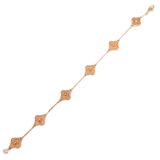 Van Cleef & Arpels VCARO8DD00 Sweet Alhambra 6-Motifs Bracelet