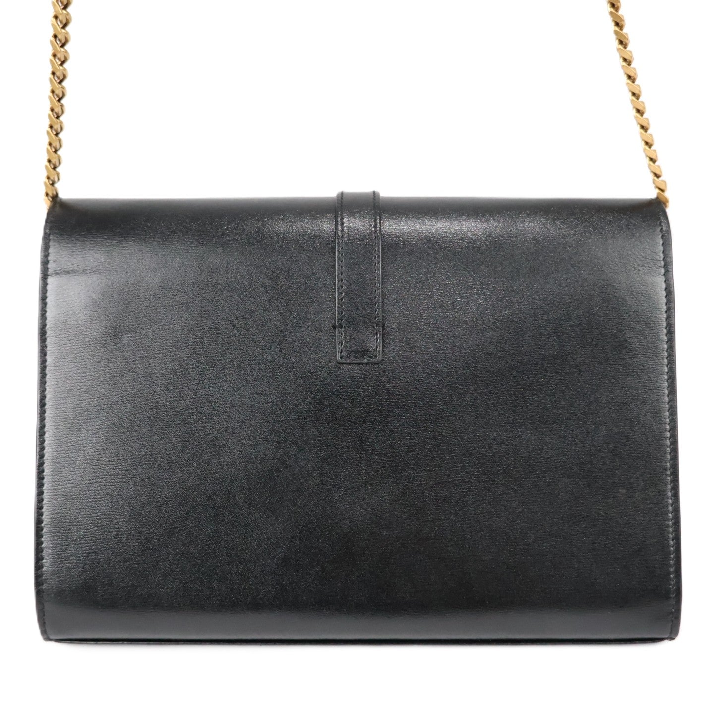 SAINT LAURENT 575012 02G0W WALLAET ON CHAIN