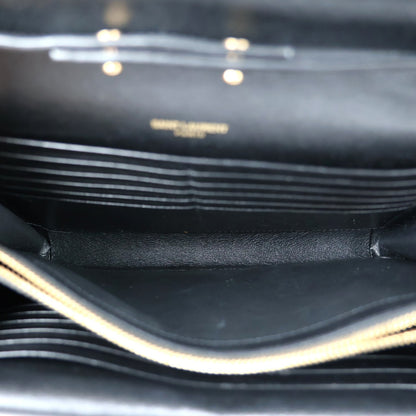 SAINT LAURENT 575012 02G0W WALLAET ON CHAIN