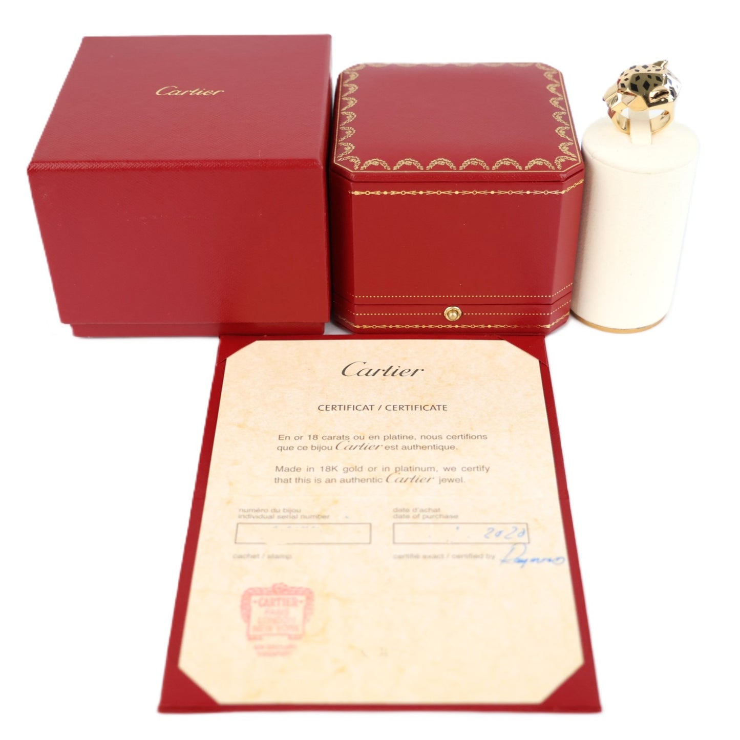 Cartier B4074156 Panthere #56 Ring