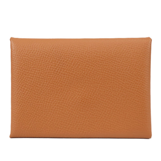 HERMES 082977CK CALVI DUO CARD HOLDER
