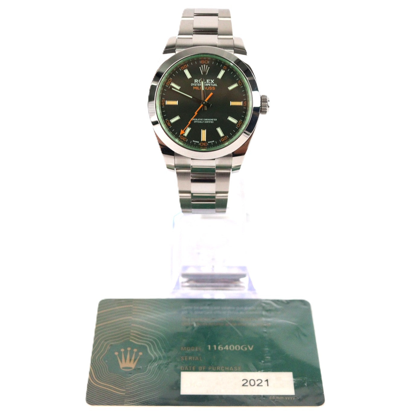 ROLEX 116400GV Milgauss