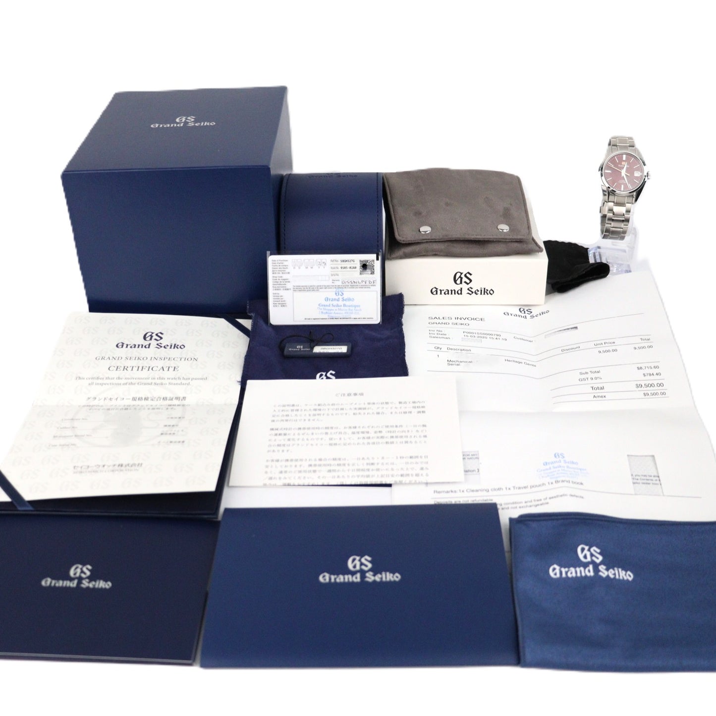 SEIKO SBGH327G/9S85-02A0 Grand Seiko Heritage Collection Asia-Pacific Limited Edition
