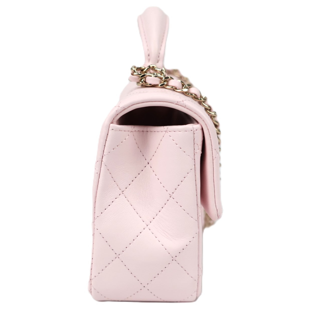 CHANEL AS2431 TOP HANDLE FLAP HANDBAG