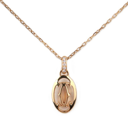 Cartier B7219200 Logo Double C Necklace