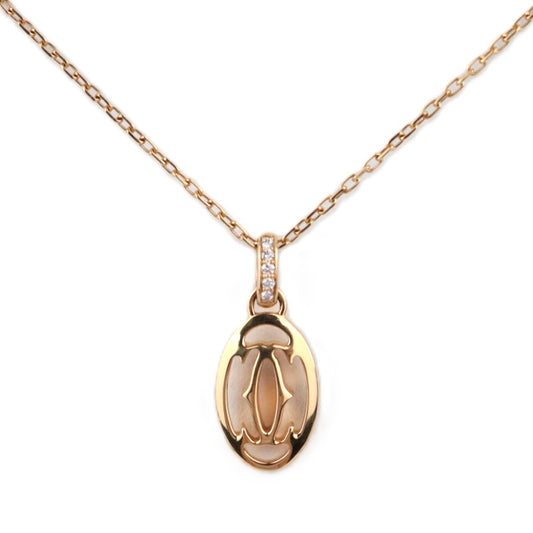 Cartier B7219200 Logo Double C Necklace