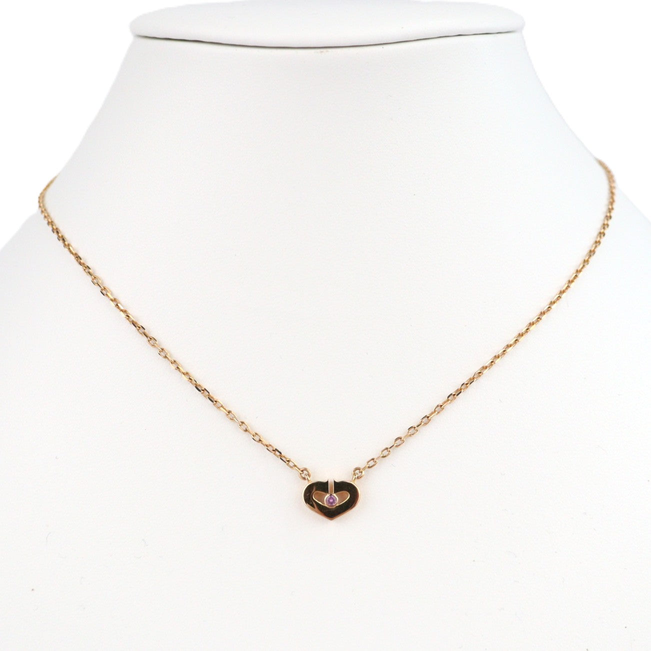 Cartier B3044500 C Heart Necklace