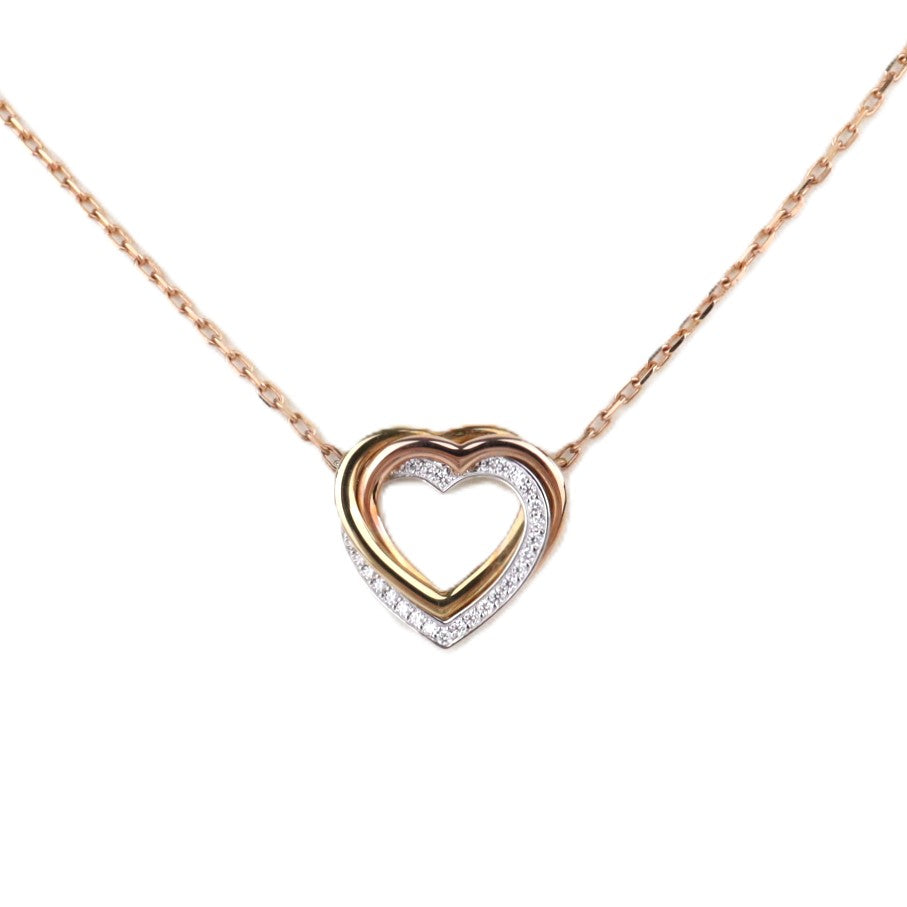 Cartier B7061200 Trinity Heart Necklace