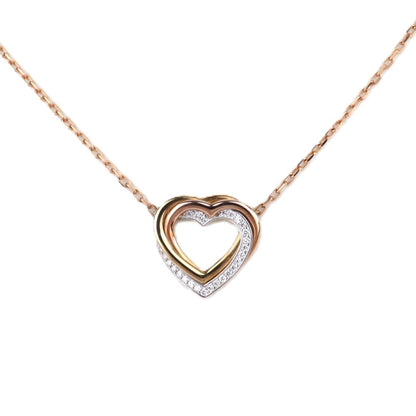 Cartier B7061200 Trinity Heart Necklace
