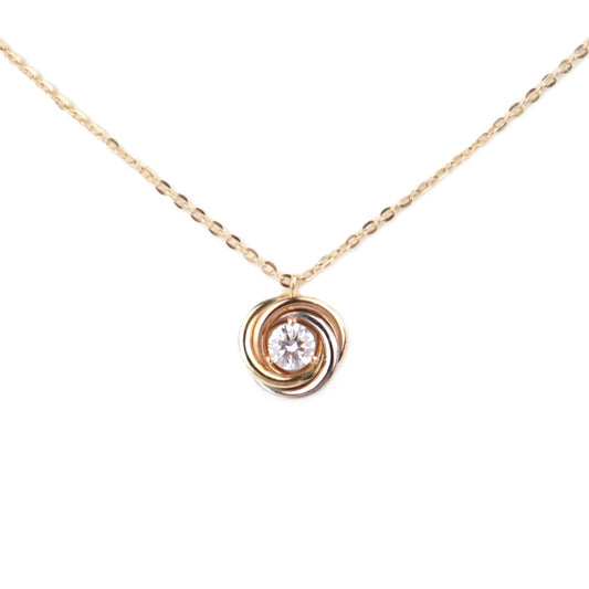 Cartier B7224812 Trinity 1-Diamond Necklace
