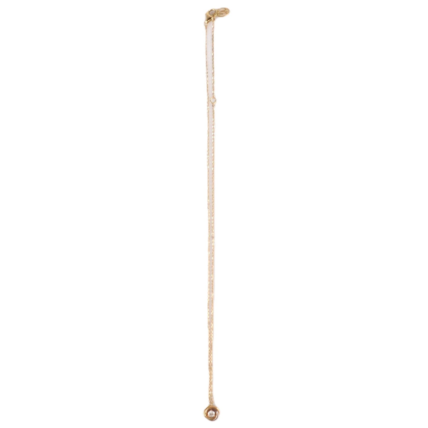 Cartier B7224812 Trinity 1-Diamond Necklace