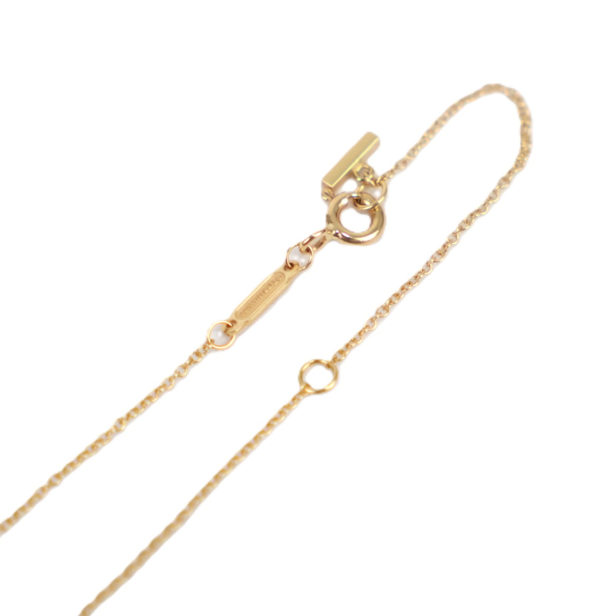 TIFFANY & Co. 62617683 T Smile Mini Necklace