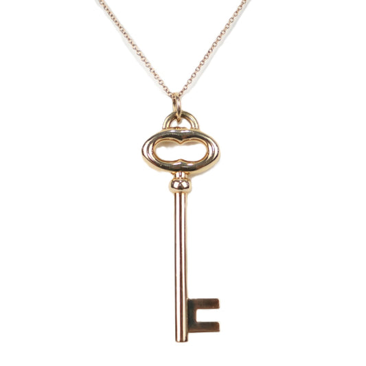 TIFFANY & Co. Vintage Oval Key Necklace