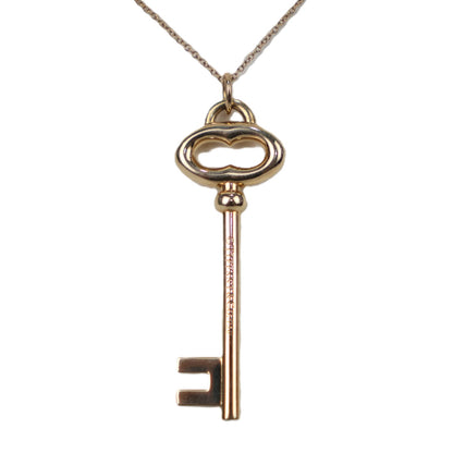 TIFFANY & Co. Vintage Oval Key Necklace