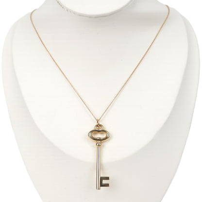 TIFFANY & Co. Vintage Oval Key Necklace