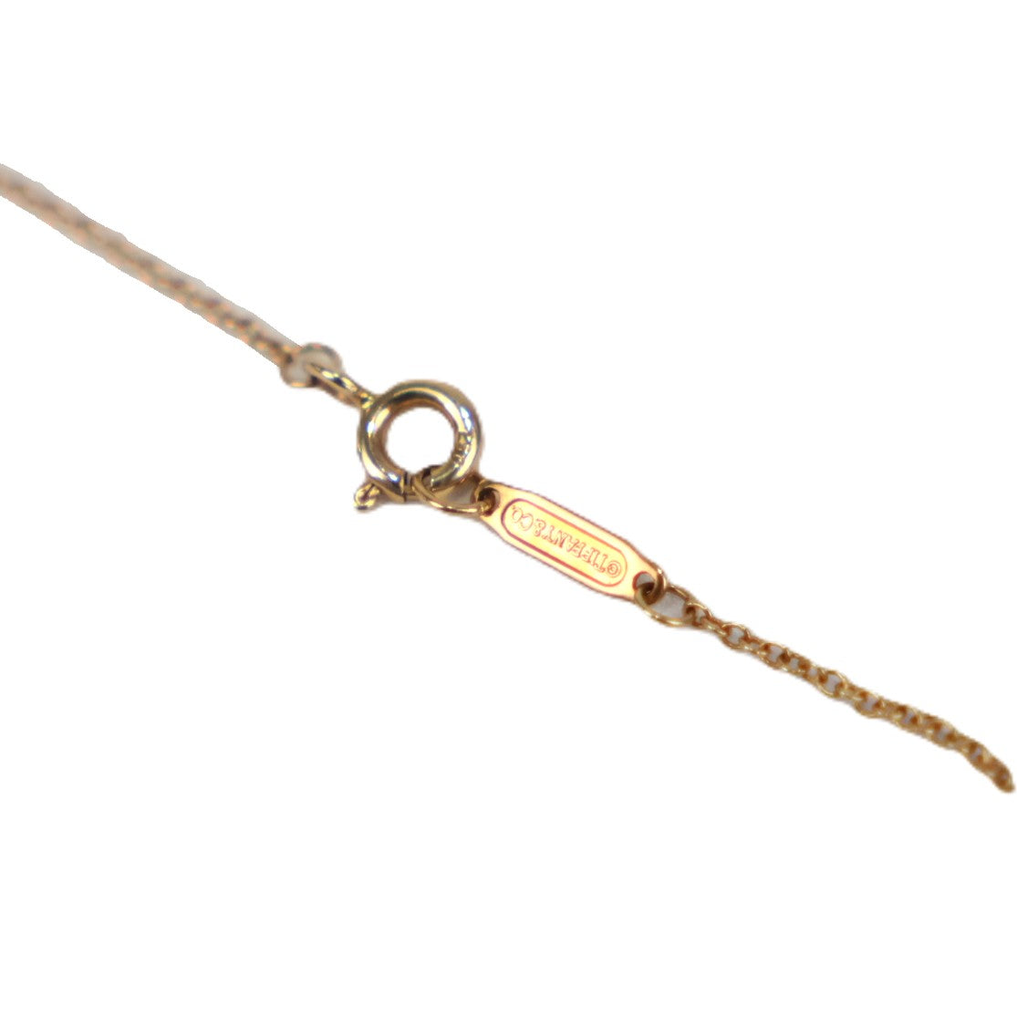 TIFFANY & Co. Vintage Oval Key Necklace
