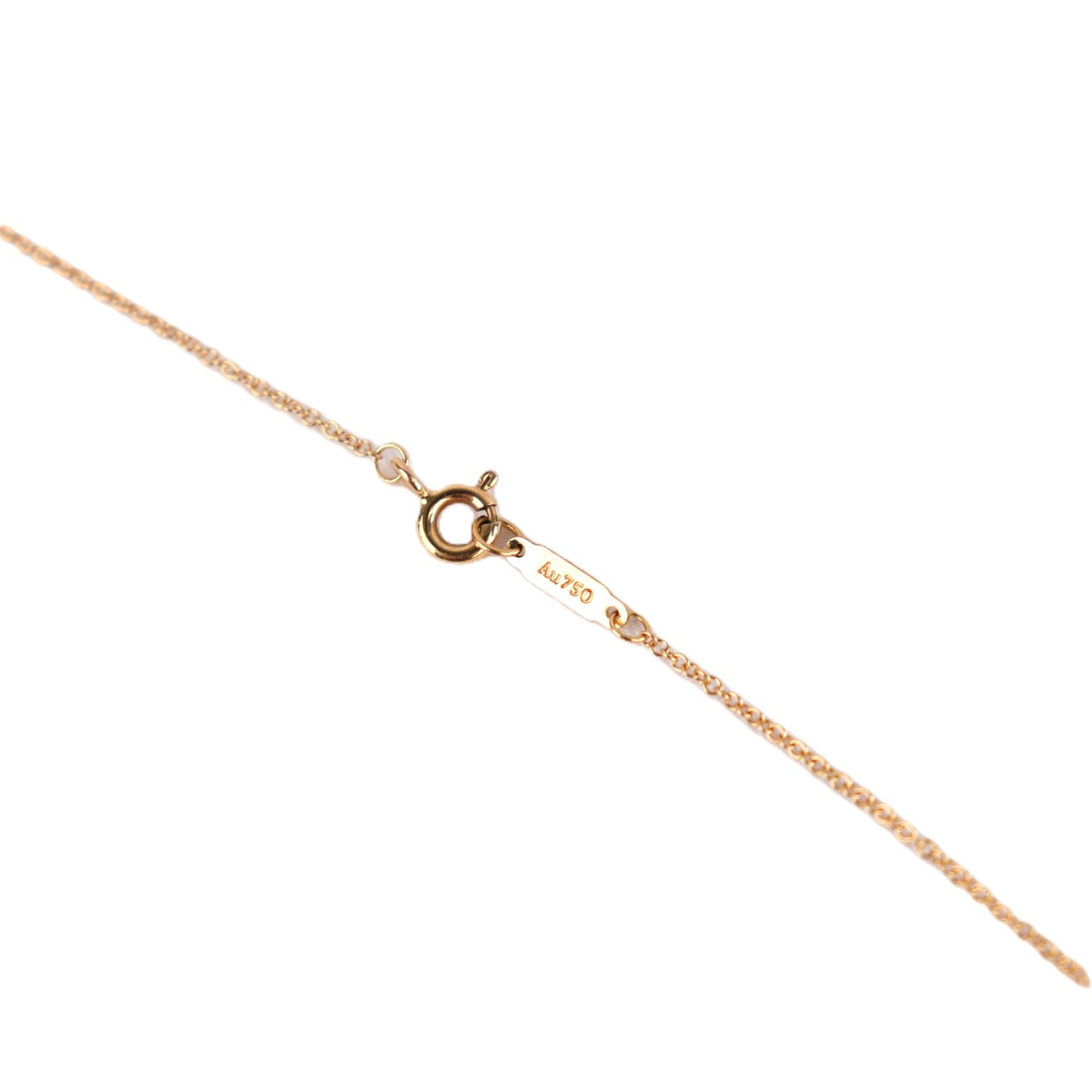 TIFFANY & Co. 63058815 T Smile Small Necklace
